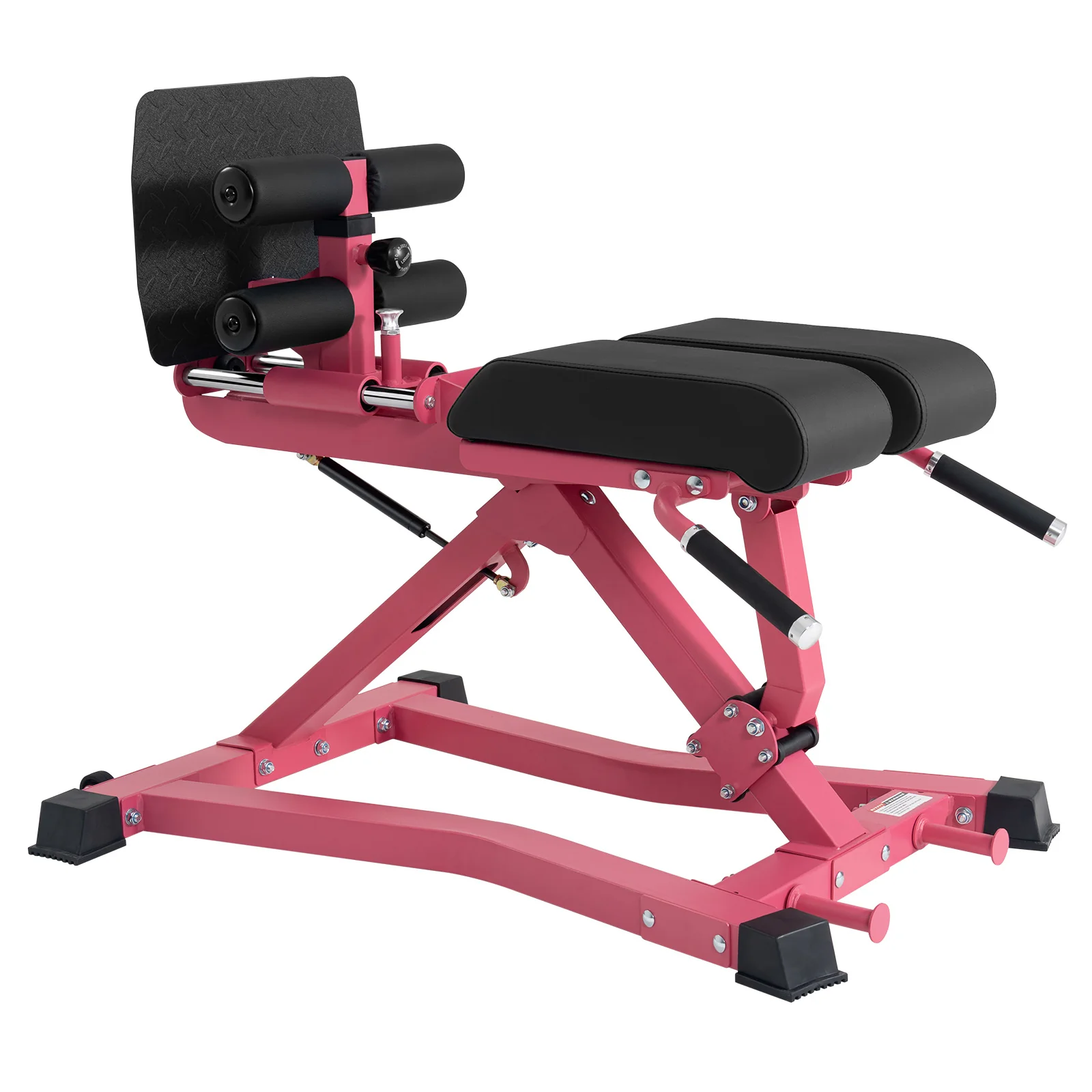 RitFit BE01 Pink Adjustable Back Extension Machine for Home and Gym - Image 8