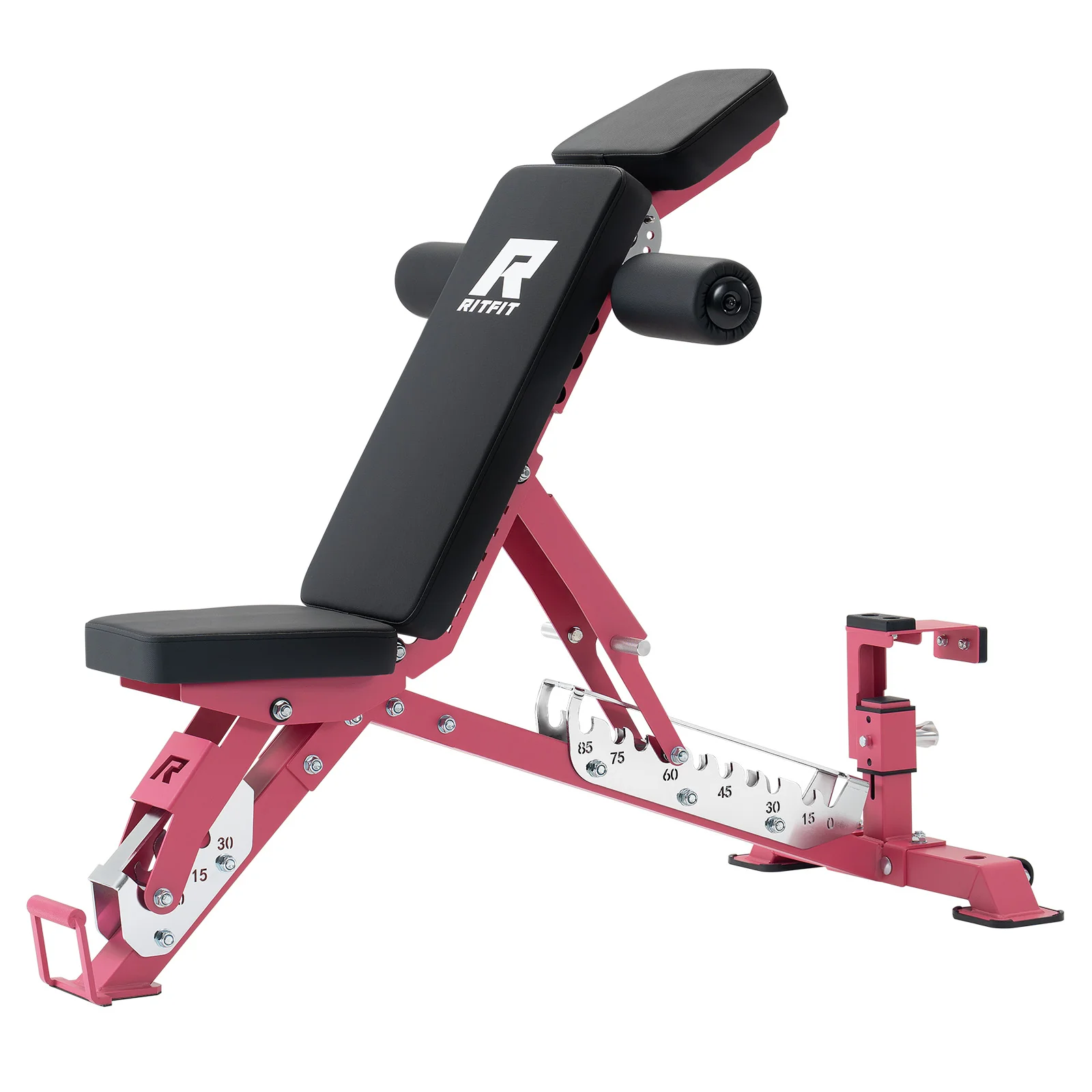RitFit GATOR Pink 1600LB Adjustable Weight Bench - Image 10