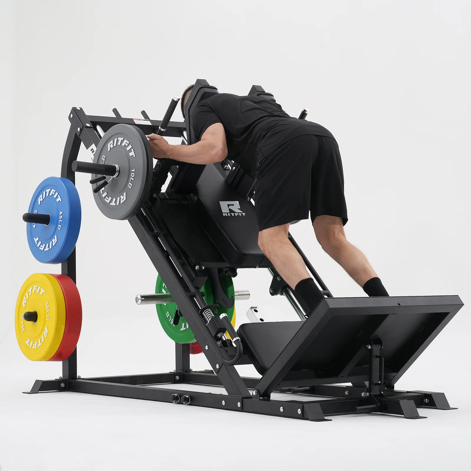 RitFit GAZELLE PRO 3-in-1 Leg Press & Hack Squat Machine Set - Image 10