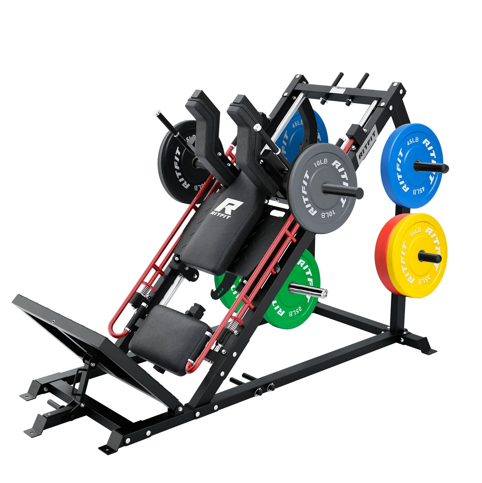 RitFit GAZELLE PRO 3-in-1 Leg Press & Hack Squat Machine Set - Image 21