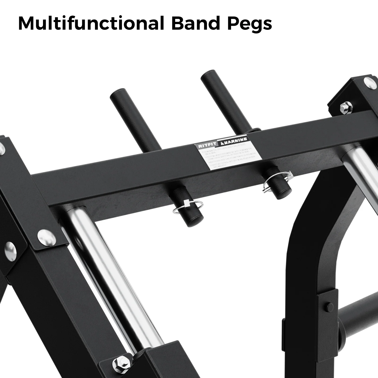 RitFit GAZELLE PRO 3-in-1 Leg Press & Hack Squat Machine Set - Image 7