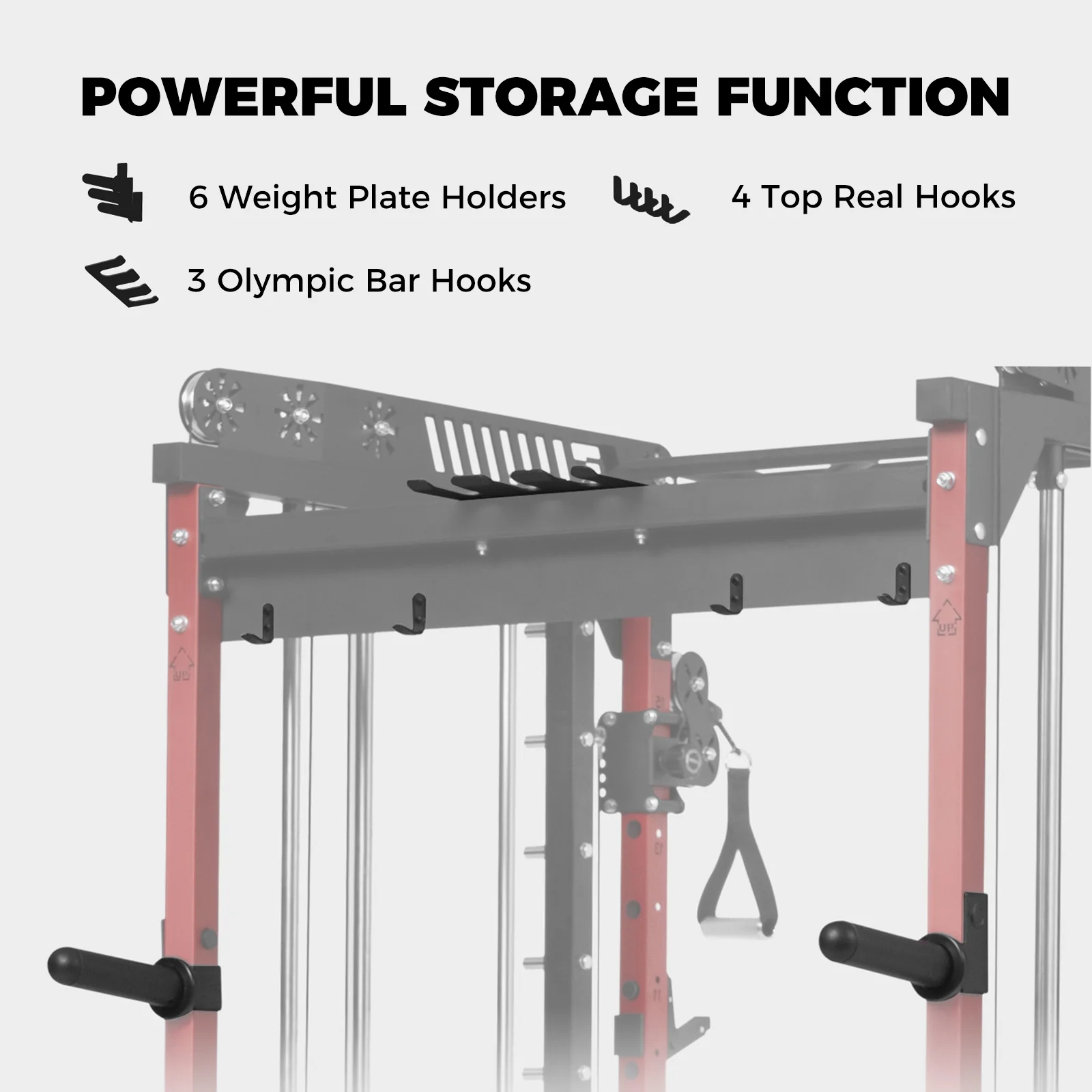 RitFit M1 PRO Smith Machine Weight Stack Home Gym Package - Image 4