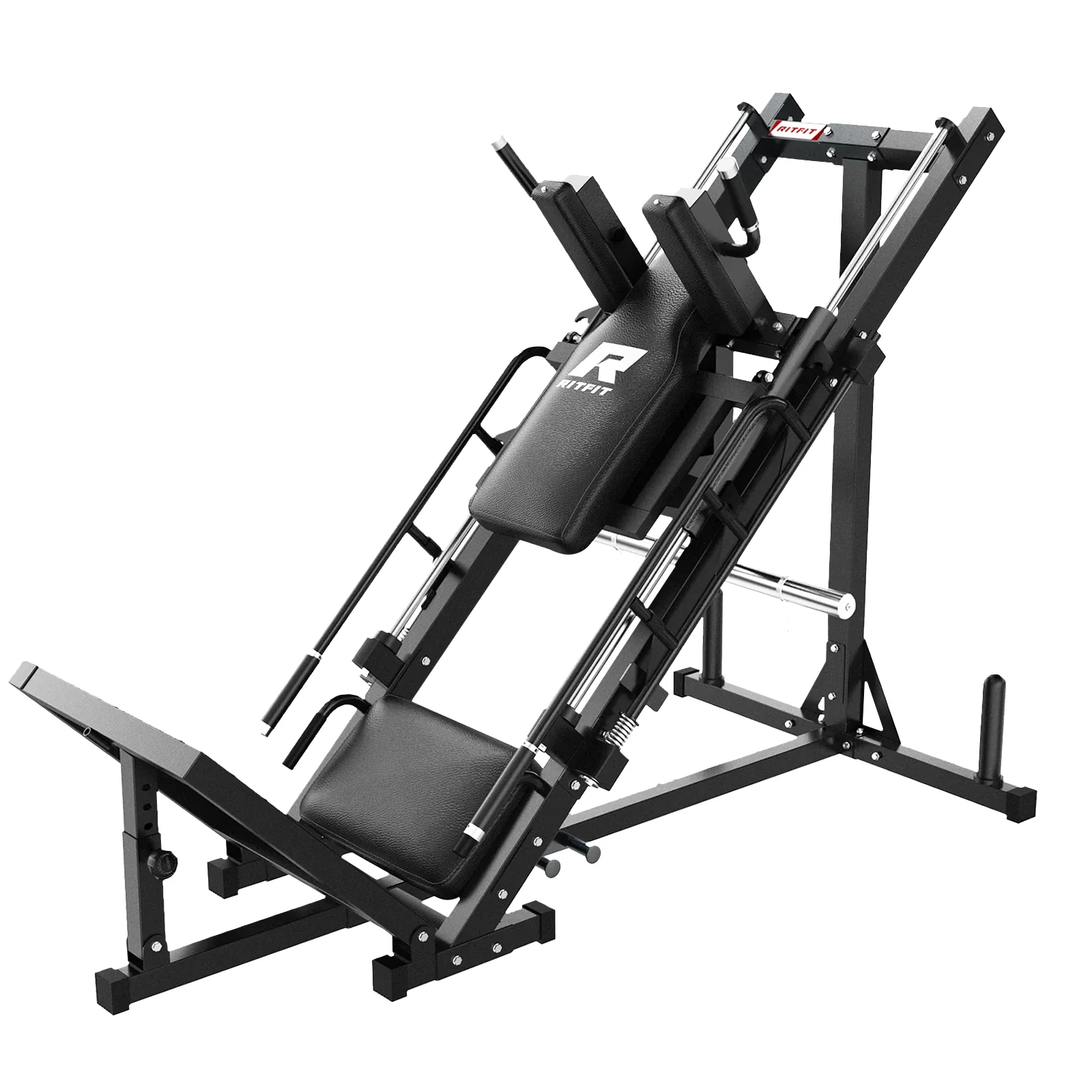 RitFit M1 PRO Multi-Functional Smith Machine with Cable Crossover System and Squat Rack for Home Gym - Image 3