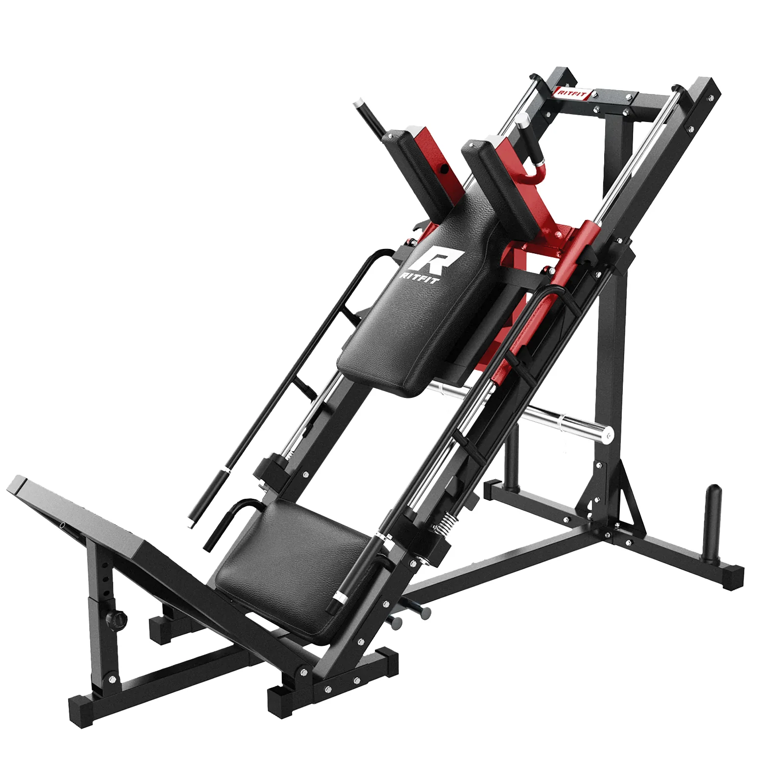 RitFit M1 PRO Multi-Functional Smith Machine with Cable Crossover System and Squat Rack for Home Gym - Image 5