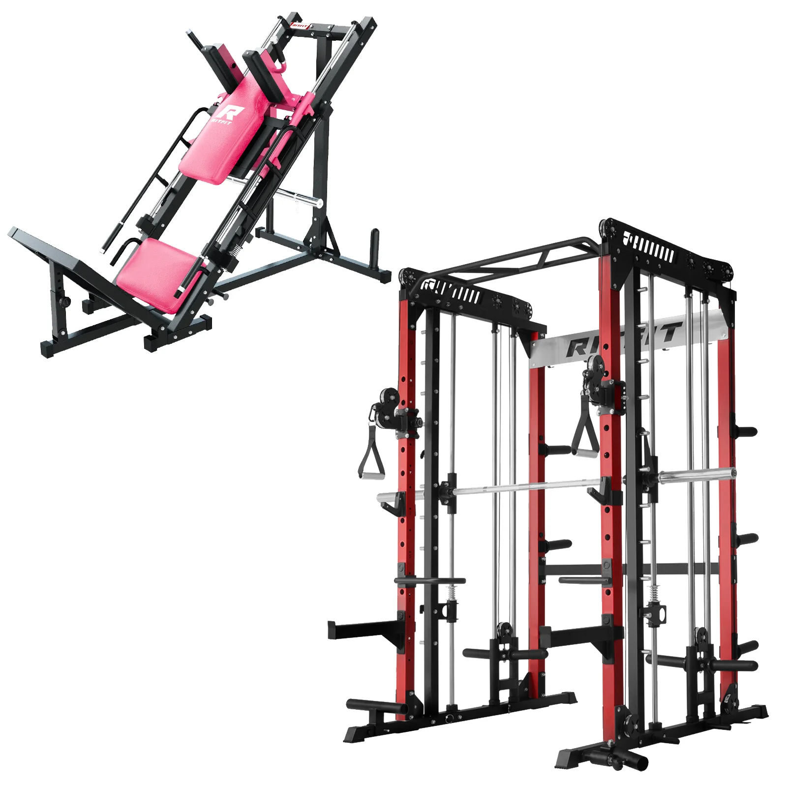 RitFit M1 PRO Smith Machine Home Gym Package Comprehensive All-In-One Workout System - Image 10
