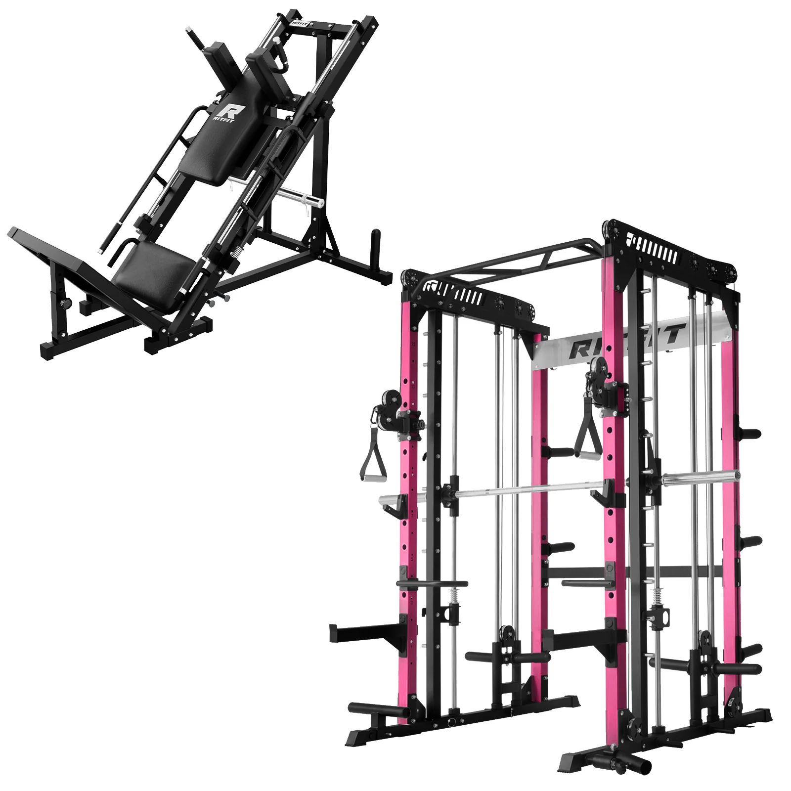 RitFit M1 PRO Smith Machine Home Gym Package Comprehensive All-In-One Workout System - Image 12