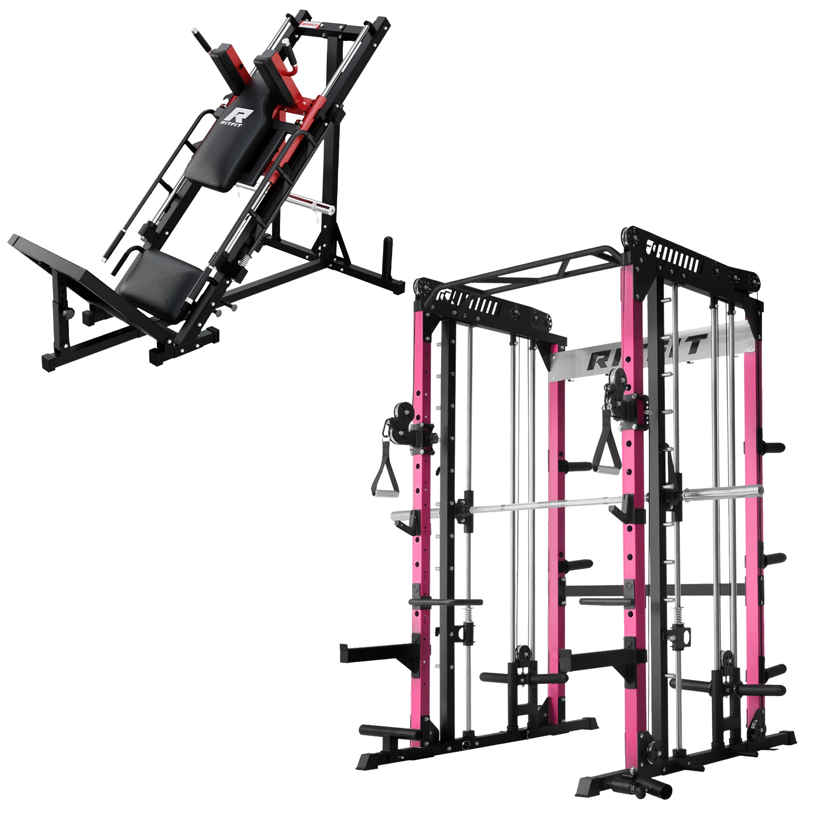 RitFit M1 PRO Smith Machine Home Gym Package Comprehensive All-In-One Workout System - Image 13